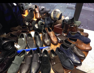 A pair of Italian shoes